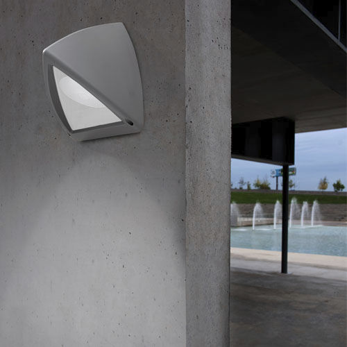Applique contemporanea - PIRAMID - Leds-C4 - da esterno / in vetro / in ABS