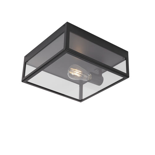Plafoniera contemporanea - POLO - psmlighting - quadrata / in vetro / in acciaio inossidabile