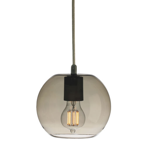 Lampada a sospensione - MOBY BRONZ - psmlighting - in vetro soffiato / contemporanea / con cavo