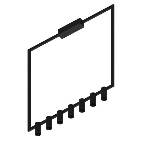 Plafoniera design originale - THINDR - psmlighting - rotonda / quadrata / rettangolare