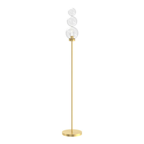 Lampada da terra - CECILE - psmlighting - in vetro / contemporanea / con cavo