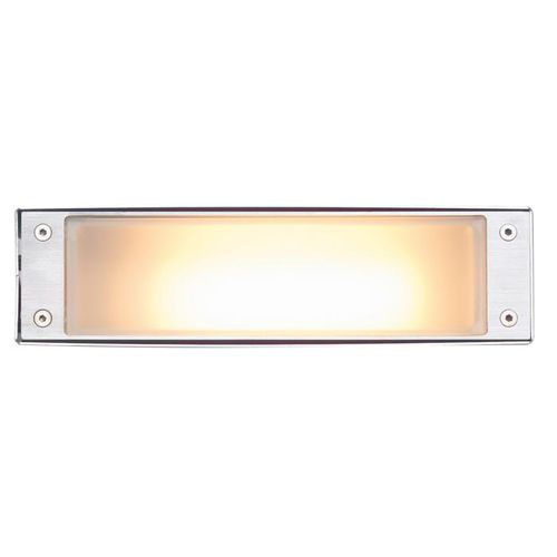 Applique contemporanea - STONE - psmlighting - da esterno / in acciaio inossidabile / rettangolare