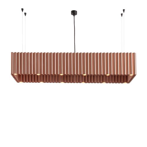 Lampada a sospensione - CIGARO | 2480 - psmlighting - in alluminio / in ottone / contemporanea