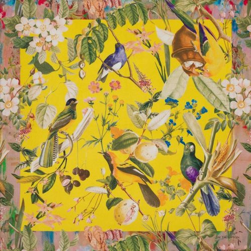 Tovagliolo in tessuto - SONGBIRD SILK - JIM THOMPSON - con motivo con animali / con motivi floreali / per uso domestico
