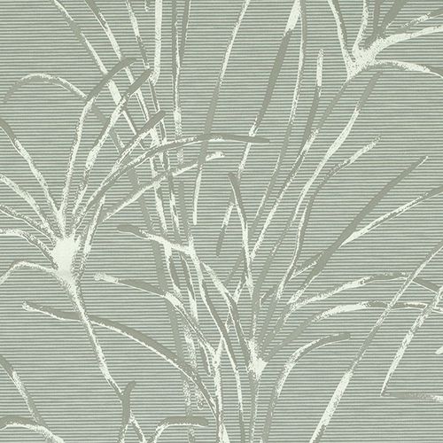Carta da parati contemporanea - HOUSE ON THE KLONG : IMARI - JIM THOMPSON - a motivi / aspetto tessuto / grigia