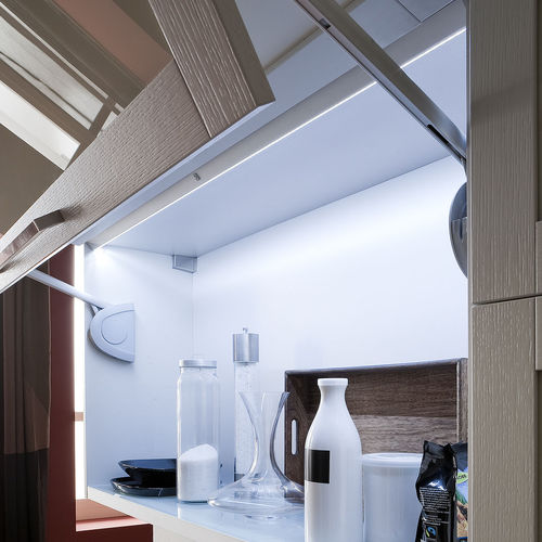 Luce LED - PERTH - L&S - quadrata / per mobile / in alluminio