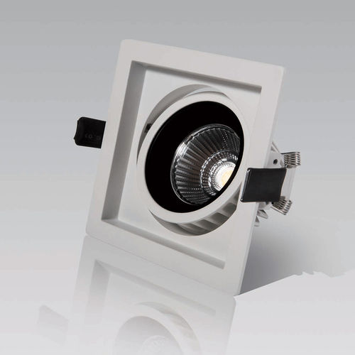 Faretto da incasso a soffitto - REGAL -S - L&S - LED / quadrato / per negozio