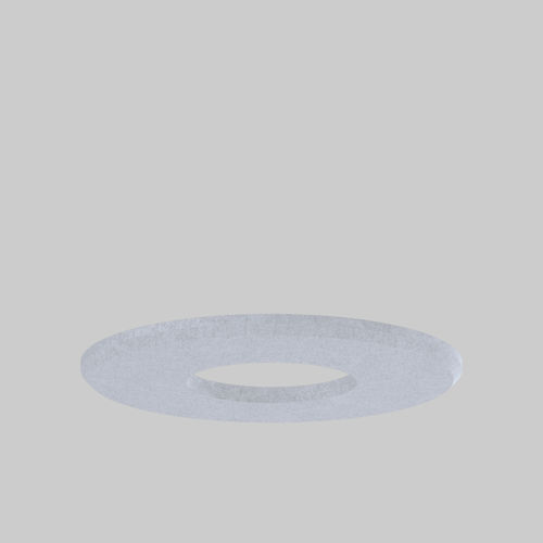 Pannello decorativo in PET - SONIC ABSORBER RING - XAL - per interni / liscio / aspetto tessuto