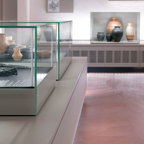 Profilo luminoso ad isola - PICO SUPPORT - XAL - con piedi / LED / in alluminio