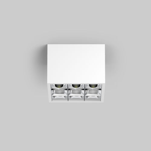 Faretto sporgente - UNICO PRO - XAL - LED / rettangolare / quadrato