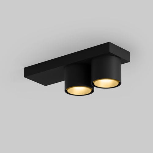 Faretto sporgente - SASSO 60 BASE 2 - XAL - LED / cilindrico / IP20