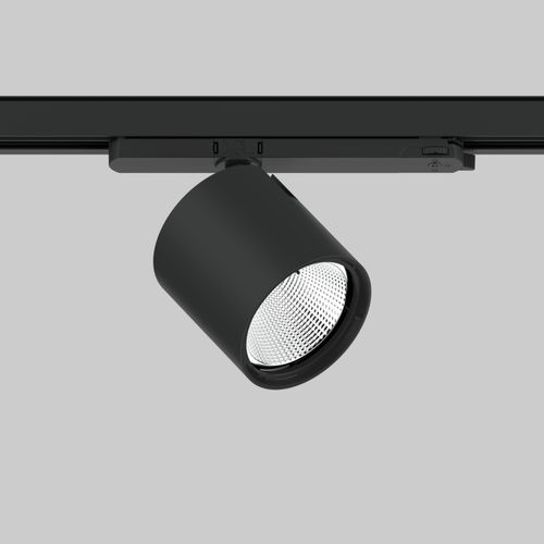 Faretti a binario LED - VARO 110 S - XAL - tondo / in plastica / in alluminio
