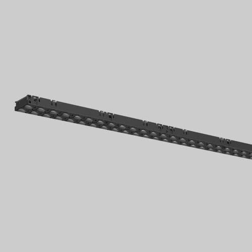 Profilo luminoso da incasso - LOUVER - XAL - sporgente / LED / in plastica