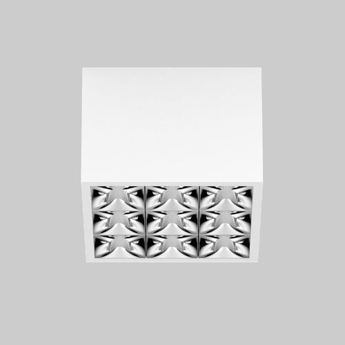 Downlight sporgente - UNICO Q9 - XAL - da soffitto / LED / quadrato