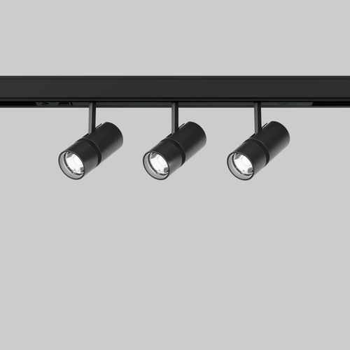Faretti a binario LED - BO PRO - XAL - cilindrico / in ghisa di alluminio / dimmerabile