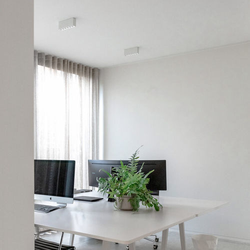 Downlight sporgente - UNICO L4 / L6 - XAL - da soffitto / LED / rettangolare