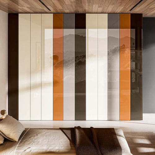 Armadio per bambini - N.O.W. - LAGO - contemporaneo / in legno laccato / in vetro