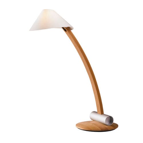 Lampada da tavolo - BOLINO - DOMUS Licht zum Wohnen - in tessuto / in faggio / contemporanea