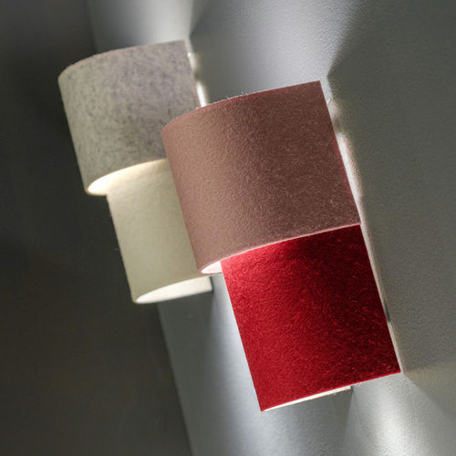 Applique contemporanea - PIRCCO - DOMUS Licht zum Wohnen - da interno / in lana / in feltro