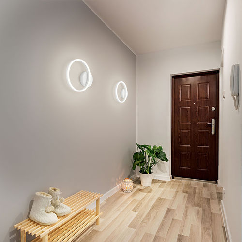 Applique contemporanea - GIOTTO - Fabas Luce - da interno / in metallo / in metacrilato