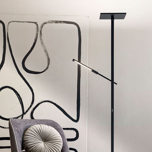 Lampada da terra - IDEAL - Fabas Luce - in metallo / in metacrilato / contemporanea