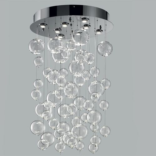 Plafoniera contemporanea - BOLERO - METAL LUX - rotonda / sferica / in vetro