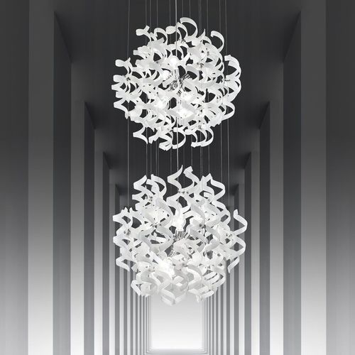Lampada a sospensione - ASTRO   - METAL LUX - in vetro / contemporanea / con cavo