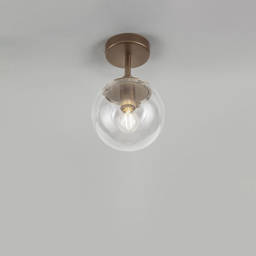 Plafoniera contemporanea - GLOBAL - METAL LUX - sferica / in metallo / in policarbonato