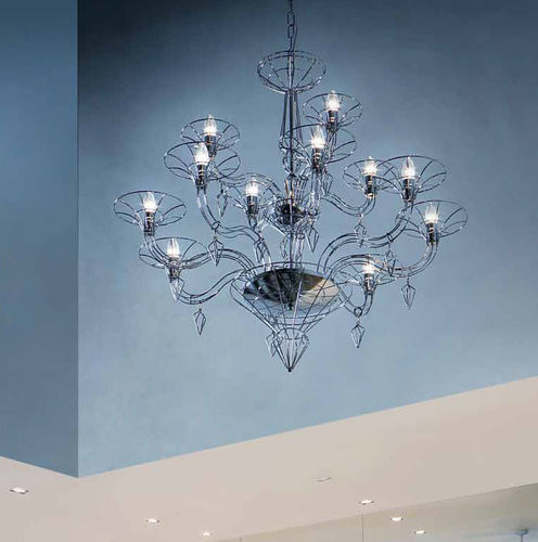 Lampadario stile veneziano - DEDALO - METAL LUX - in metallo / contract / a candelabro
