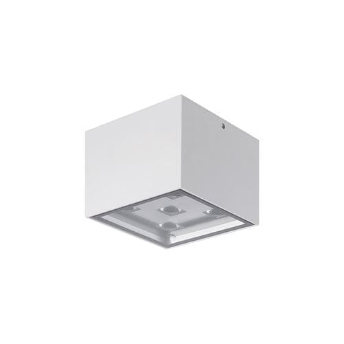 Plafoniera contemporanea - TAK - L&L Luce&Light - quadrata / in vetro / in alluminio