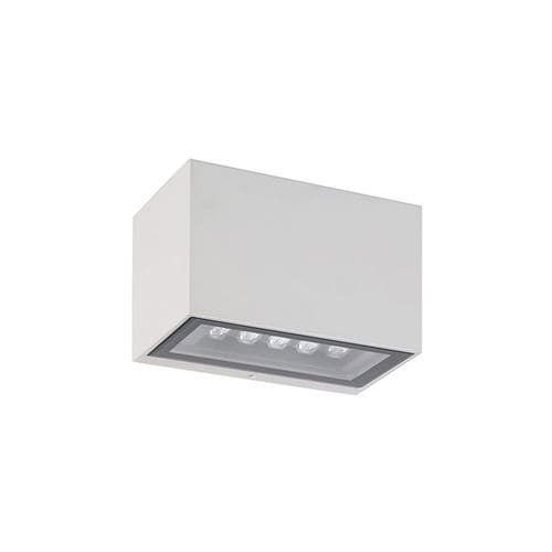 Applique contemporanea - GEKO 5 - L&L Luce&Light - da esterno / con rivestimento in vetro temperato / in alluminio