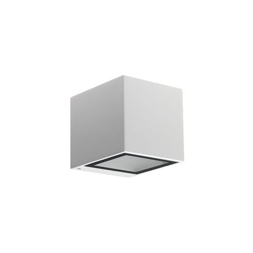 Applique contemporanea - KOCCA 1 - L&L Luce&Light - da esterno / con rivestimento in vetro temperato / in alluminio