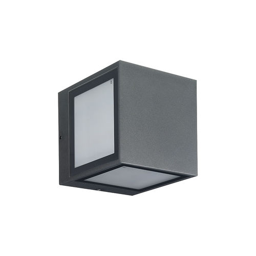 Applique contemporanea - KOCCA 3 - L&L Luce&Light - da esterno / con rivestimento in vetro temperato / in alluminio
