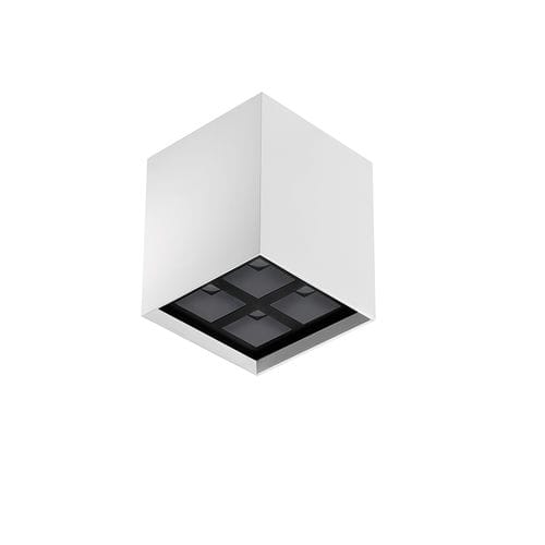 Plafoniera contemporanea - BITPOP C 2.2 - L&L Luce&Light - quadrata / in alluminio / in acciaio