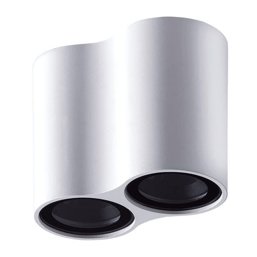 Plafoniera contemporanea - INTONO C IN 2.3 - L&L Luce&Light - tubolare / in alluminio / LED