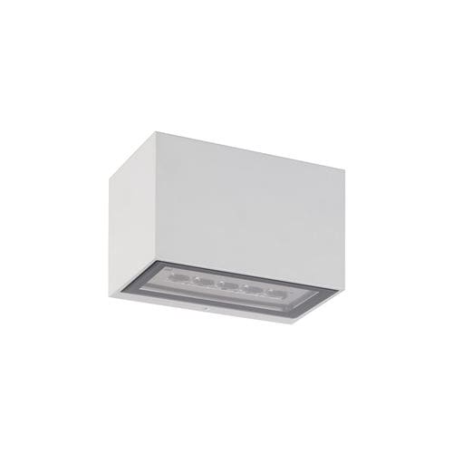 Applique contemporanea - GEKO 6 - L&L Luce&Light - da esterno / in alluminio / rettangolare