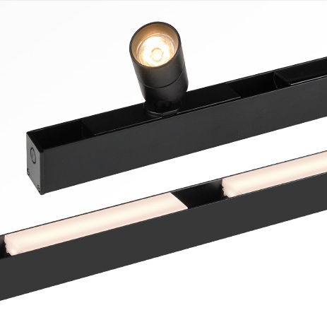 Faretti a binario LED - MONORAIL 2 - Feelux - lineare / in alluminio / contract