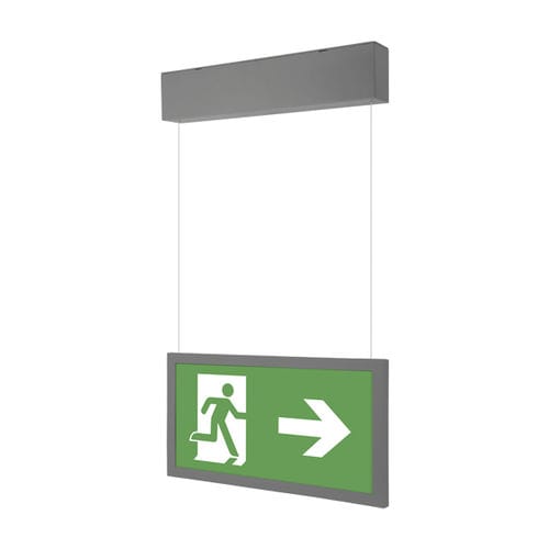 Illuminazione di emergenza sospesa - INFINITY - Imperial - Factory of Downlights - rettangolare / LED / in policarbonato