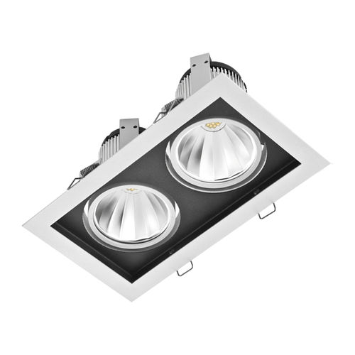 Downlight da incasso - DUO SLM  - Imperial - Factory of Downlights - LED / rettangolare / IP20