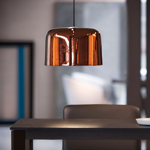 Lampada a sospensione - ADD - Karboxx - in terracotta / contemporanea / con cavo