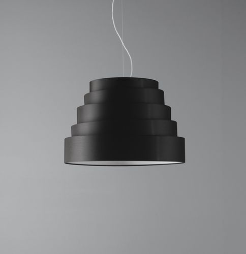 Lampada a sospensione - BABEL - Karboxx - in metallo verniciato / in tela / contemporanea