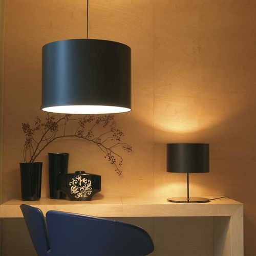 Lampada a sospensione - HALF MOON - Karboxx - in fibra di carbonio / contemporanea / con cavo