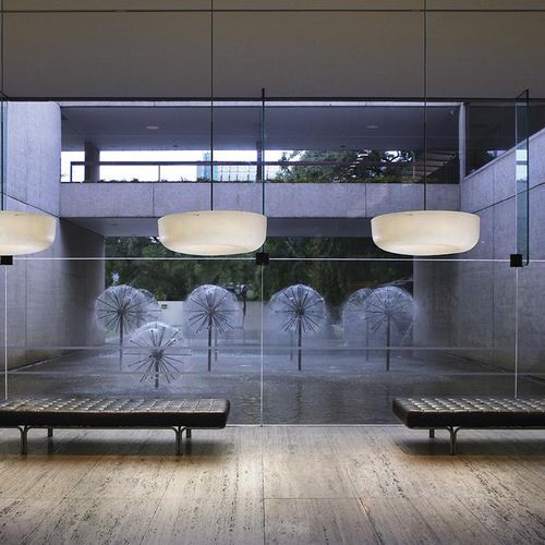 Lampada a sospensione - OLA FLY - Karboxx - in fibra di vetro / contemporanea / con cavo