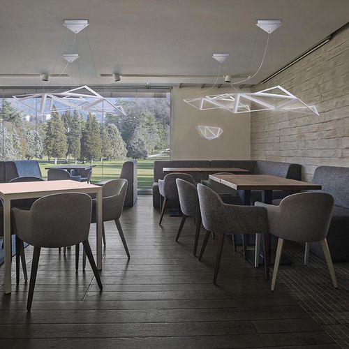 Lampada a sospensione - STARLIGHT - Karboxx - in alluminio verniciato / design originale / con cavo