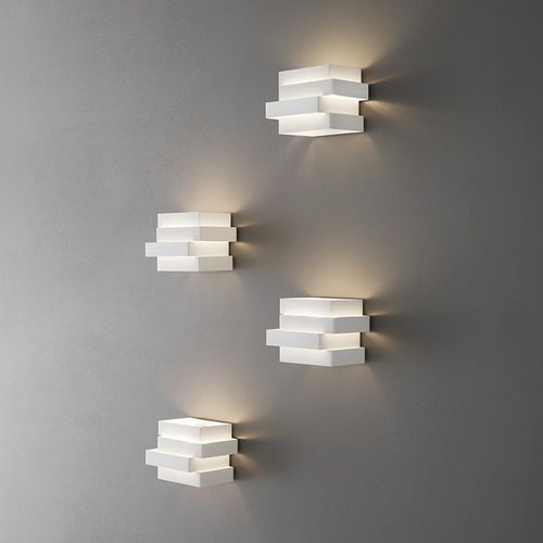Applique contemporanea - ESCAPE - Karboxx - da interno / in metallo verniciato / lineare