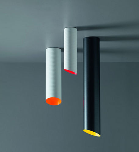 Lampada a sospensione - SLICE - Karboxx - in fibra di vetro / design originale / con cavo