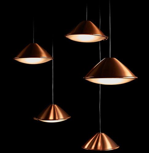 Lampada a sospensione - ARMONICA - Antonangeli Illuminazione . - in metallo / in vetro borosilicato / contemporanea