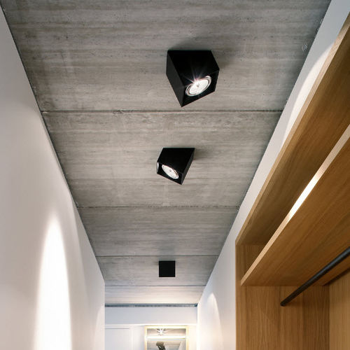 Downlight sporgente - 25° - tossB - LED / quadrato / da esterno