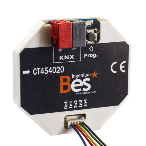 Attuatore per tende KNX - 4E-K - Ingenium - BES KNX - contract / su guida DIN / da interno