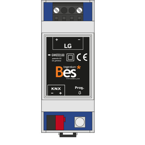 Modulo di interfaccia gateway - LGAC-D - Ingenium - BES KNX - su guida DIN / KNX